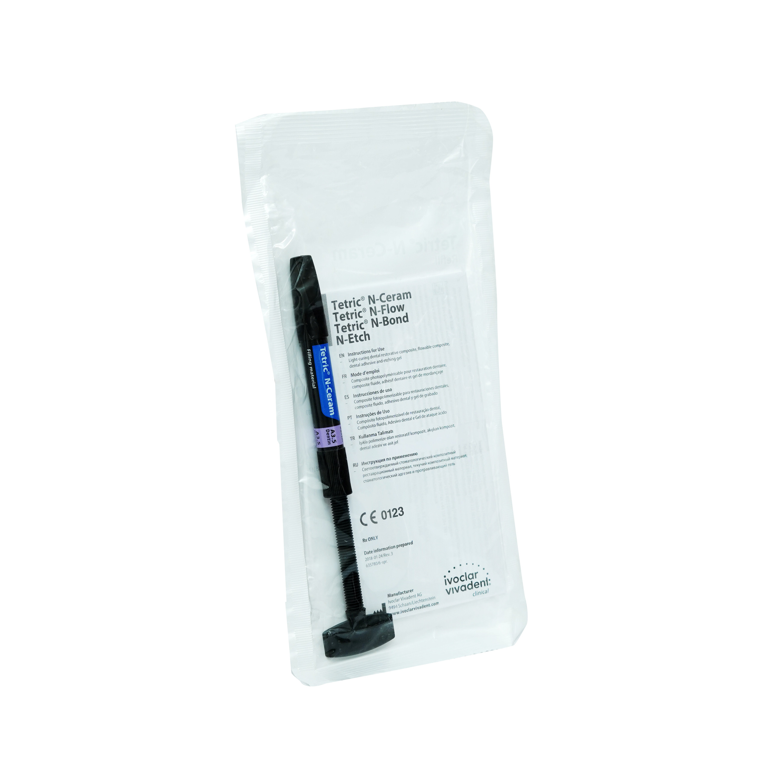 Ivoclar Tetric N-Ceram Refill 1*3.5g A3.5 Dentine